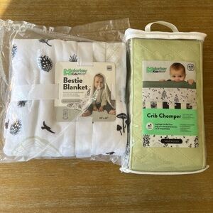 Malarkey Kids Bestie Blanket and Crib Chomper Set